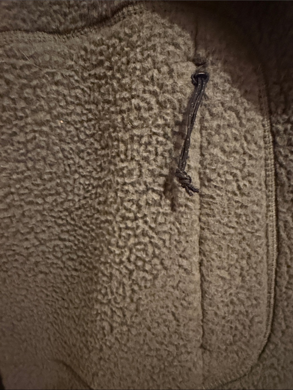 Mountain Hardwear Men’s Olive Green Sherpa Pullover Jacket - Picture 4 of 10